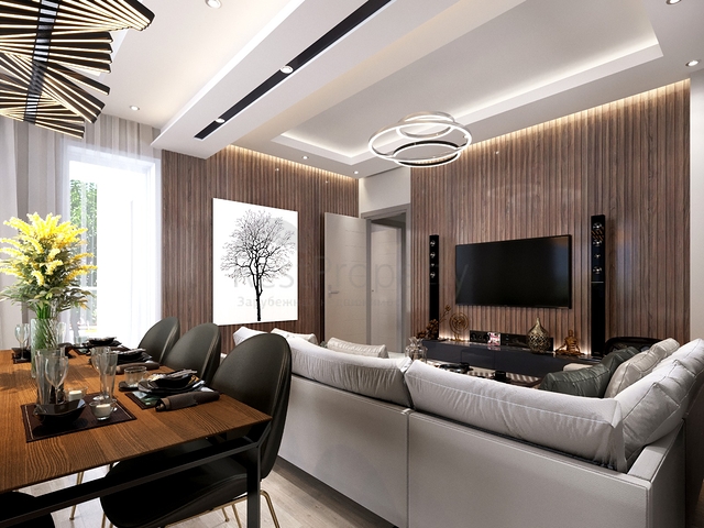 Квартира планировки 3+1 в центре города Анталии