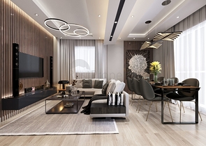 Квартира планировки 3+1 в центре города Анталии