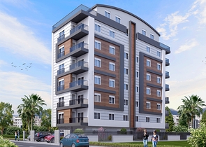 Квартира планировки 3+1 в центре города Анталии