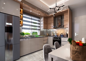 Квартира планировки 3+1 в центре города Анталии