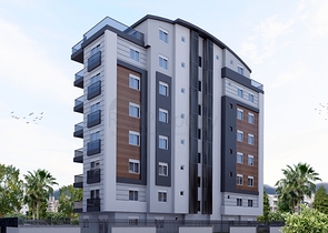 Квартира планировки 3+1 в центре города Анталии