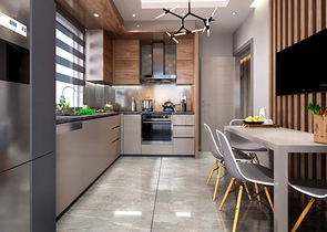 Квартира планировки 3+1 в центре города Анталии