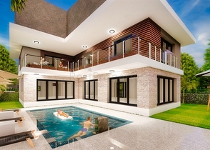 Вилла планировки 9+1 в районе Дошемеалты - Анталия 