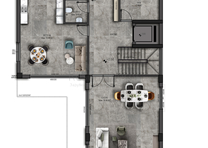 Вилла планировки 9+1 в районе Дошемеалты - Анталия 