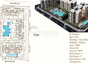 Инвестиционный проект в микрорайоне Алтынташ - Анталия 