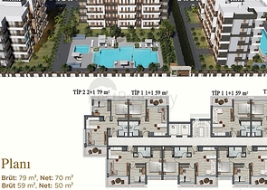 Инвестиционный проект в микрорайоне Алтынташ - Анталия 