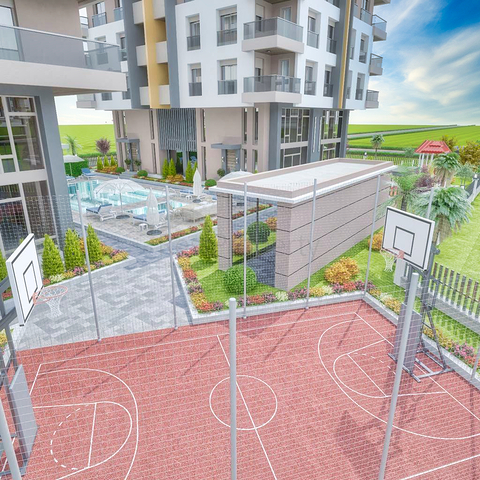 Квартиры планировки 3+1 в районе Кепез - Анталия 