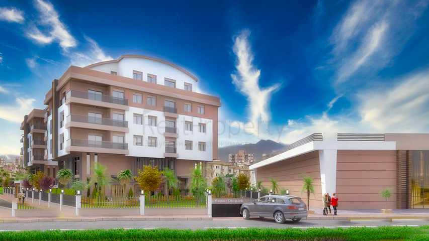 Квартиры планировки 3+1 в районе Кепез - Анталия 