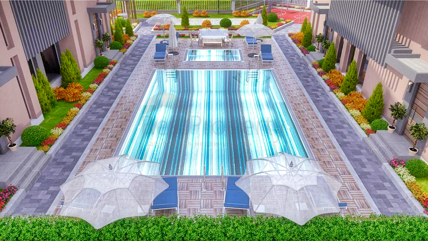 Квартиры планировки 3+1 в районе Кепез - Анталия 