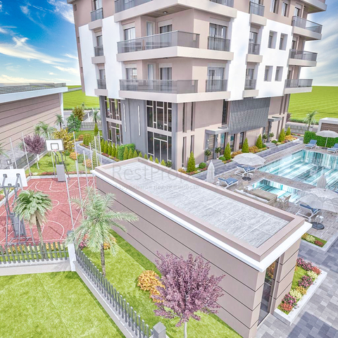 Квартиры планировки 3+1 в районе Кепез - Анталия 