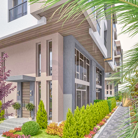 Квартиры планировки 3+1 в районе Кепез - Анталия 