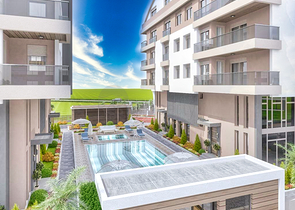 Квартиры планировки 3+1 в районе Кепез - Анталия 