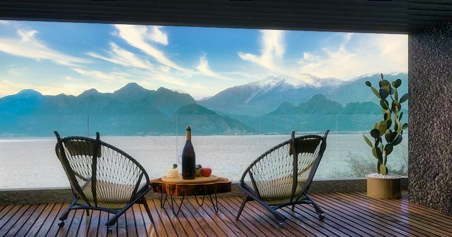 Квартира планировки 4+1 в микрорайоне Ешильбахче - Анталия 