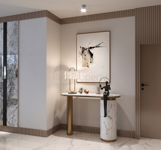 Квартира планировки 4+1 в микрорайоне Ешильбахче - Анталия 