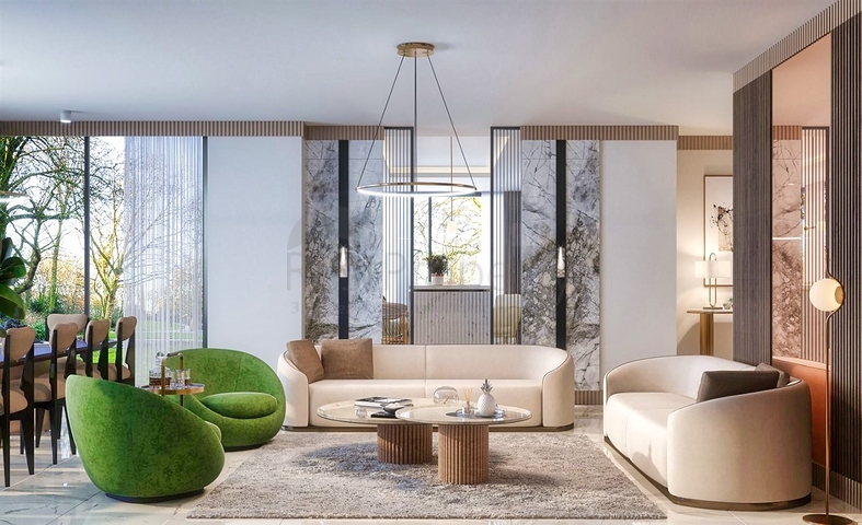 Квартира планировки 4+1 в микрорайоне Ешильбахче - Анталия 