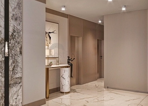 Квартира планировки 4+1 в микрорайоне Ешильбахче - Анталия 