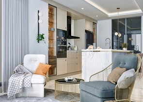 Квартира планировки 4+1 в микрорайоне Ешильбахче - Анталия 