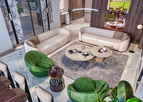 Квартира планировки 4+1 в микрорайоне Ешильбахче - Анталия 