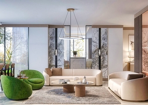 Квартира планировки 4+1 в микрорайоне Ешильбахче - Анталия 