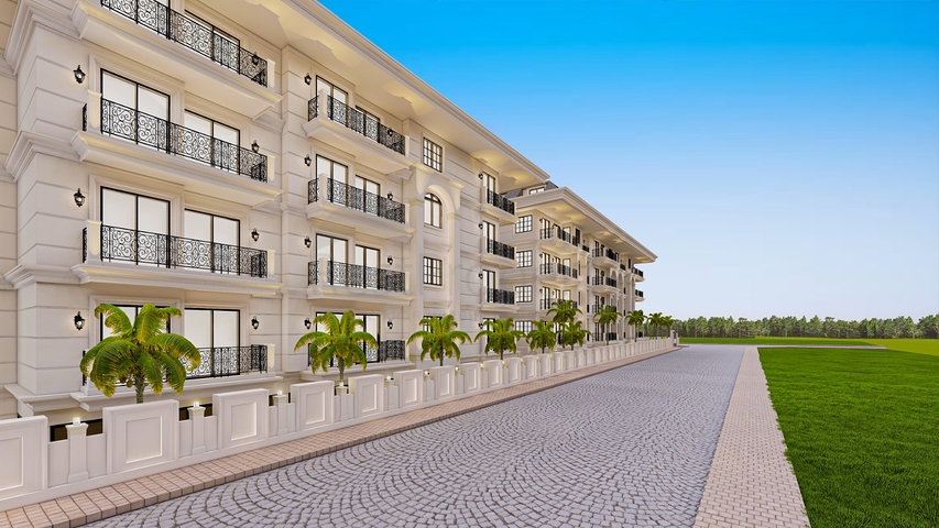 Квартира 1+1 на пляже Клеопатра 