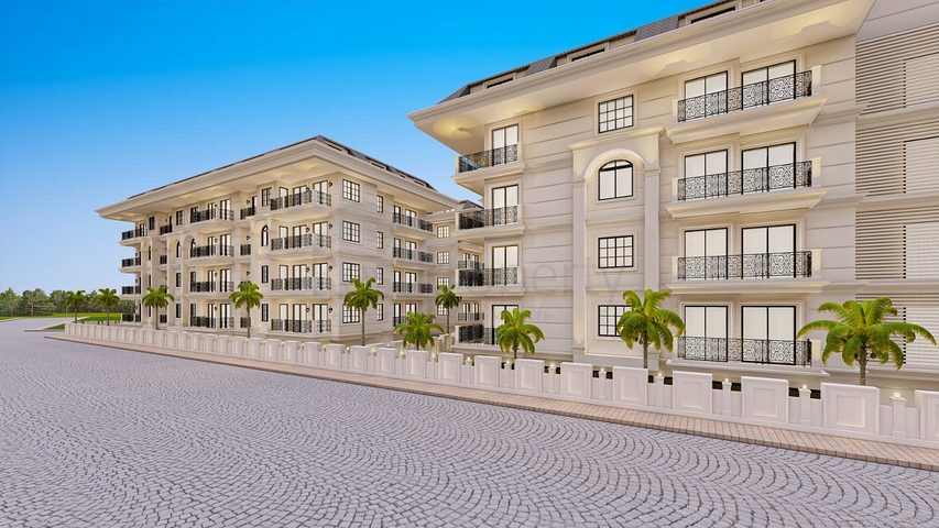 Квартира 1+1 на пляже Клеопатра 