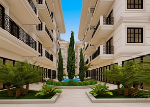 Квартира 1+1 на пляже Клеопатра 