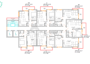 Квартира 1+1 на пляже Клеопатра 