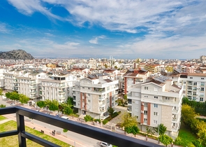 Просторная квартира планировки 3+1 в микрорайоне Хурма - Анталия 