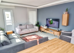 Просторная квартира планировки 3+1 в микрорайоне Хурма - Анталия 