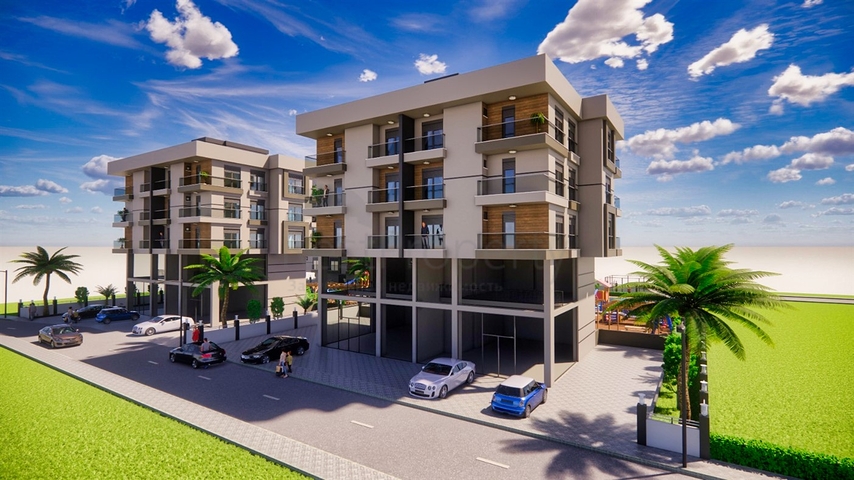 Квартиры планировки 3+1 в районе Кепез - Анталия   