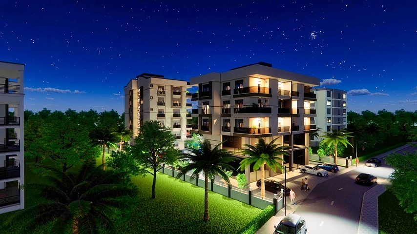 Квартиры планировки 3+1 в районе Кепез - Анталия   