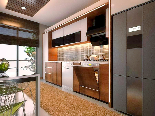 Квартиры планировки 3+1 в районе Кепез - Анталия   