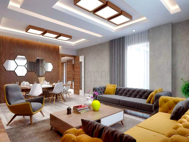 Квартиры планировки 3+1 в районе Кепез - Анталия   