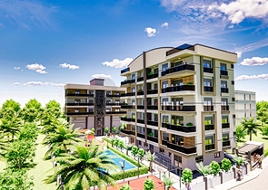 Квартиры планировки 3+1 в районе Кепез - Анталия   