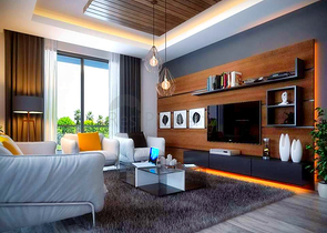 Квартиры планировки 3+1 в районе Кепез - Анталия   