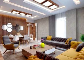 Квартиры планировки 3+1 в районе Кепез - Анталия   