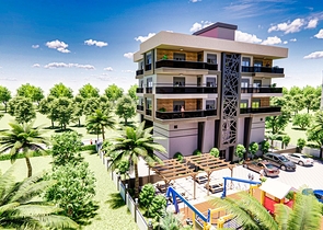 Квартиры планировки 3+1 в районе Кепез - Анталия   