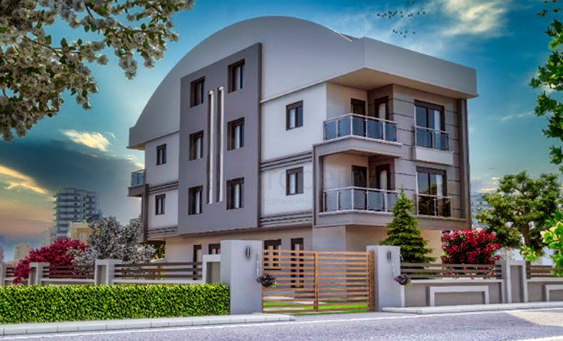 Квартиры планировки 1+1 , 4+1 в районе Кепез - Анталия 