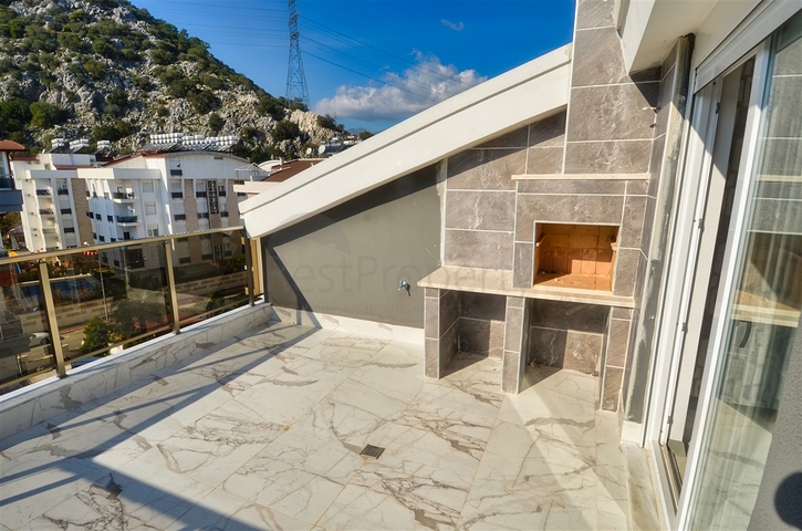 Квартира планировки 4+1 в микрорайоне Хурма - Анталия 