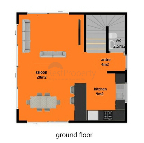 Вилла планировки 5+1 в районе Белек - Анталия 