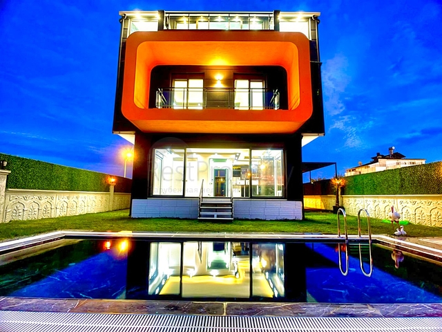 Вилла планировки 5+1 в районе Белек - Анталия 