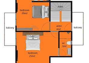 Вилла планировки 5+1 в районе Белек - Анталия 