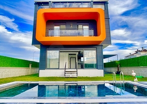 Вилла планировки 5+1 в районе Белек - Анталия 