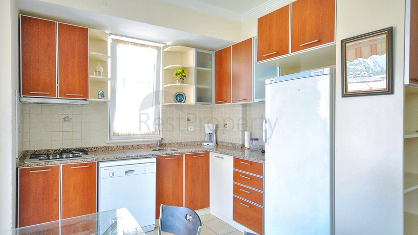 Квартира планировки 3+1 микрорайоне Асланбуджак - Кемер 