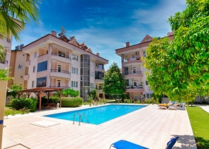 Квартира планировки 3+1 микрорайоне Асланбуджак - Кемер 