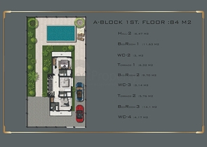 Виллы в престижном комплексе района Белек 