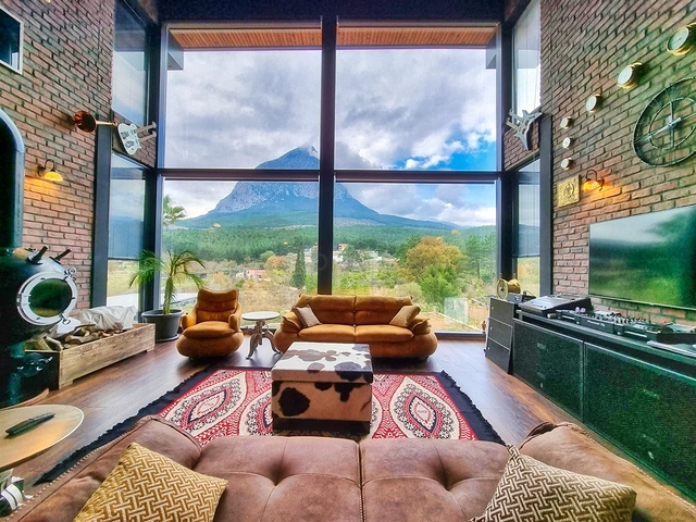 Шикарная Вилла планировки 5+3  в районе Коньяалты - Анталия 