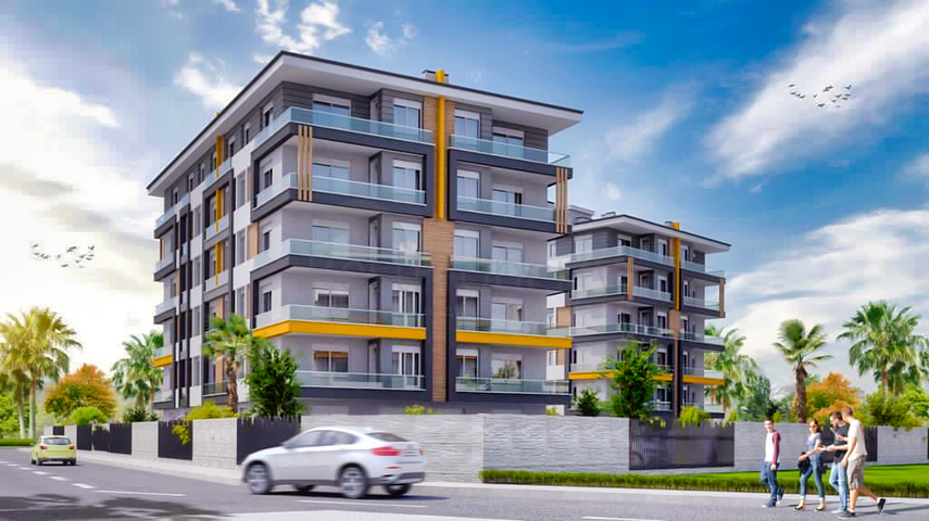 Новый проект в районе Кепез - Анталия 