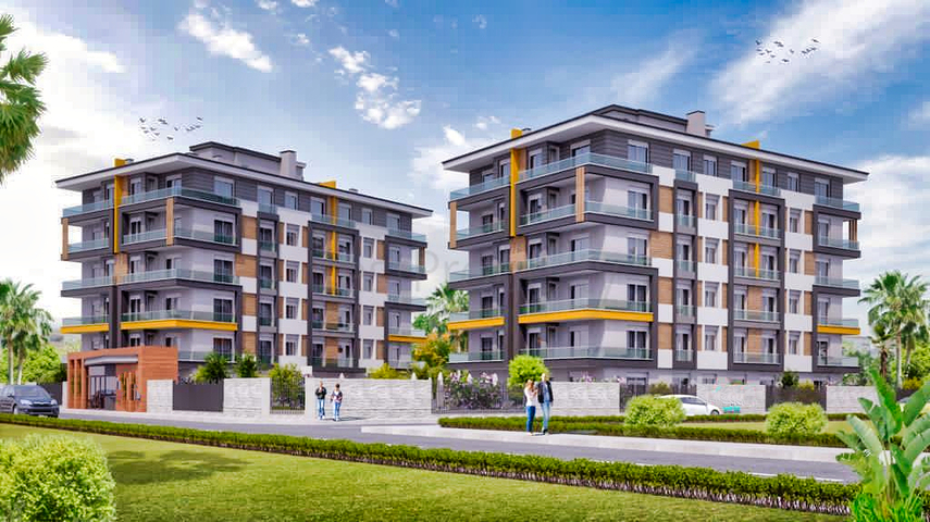 Новый проект в районе Кепез - Анталия 