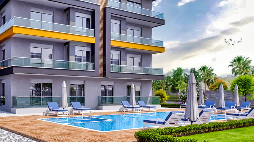 Новый проект в районе Кепез - Анталия 